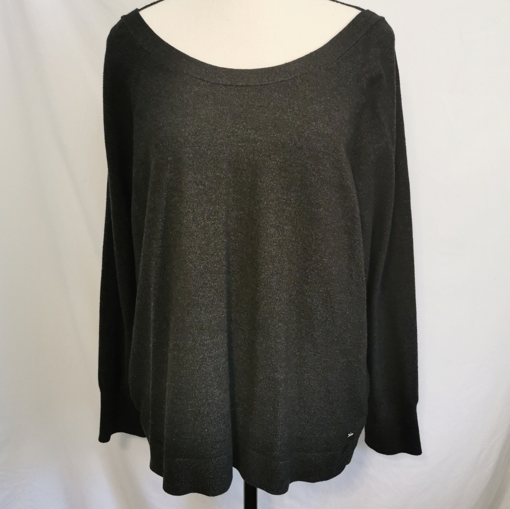 Victoria's Secret Charcoal Scoop Neck Sweater